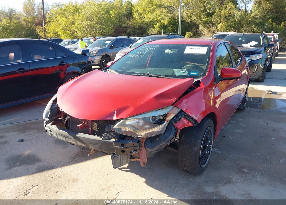2014 TOYOTA COROLLA LE VIN: 5YFBURHE2EP035928
