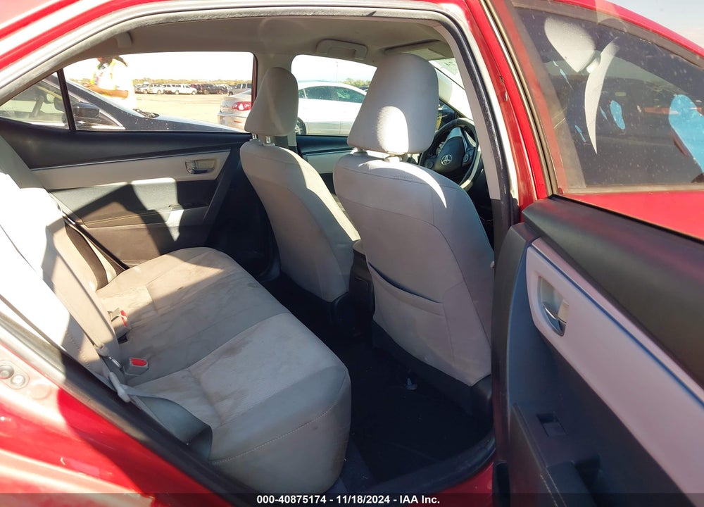 2014 TOYOTA COROLLA LE VIN: 5YFBURHE2EP035928