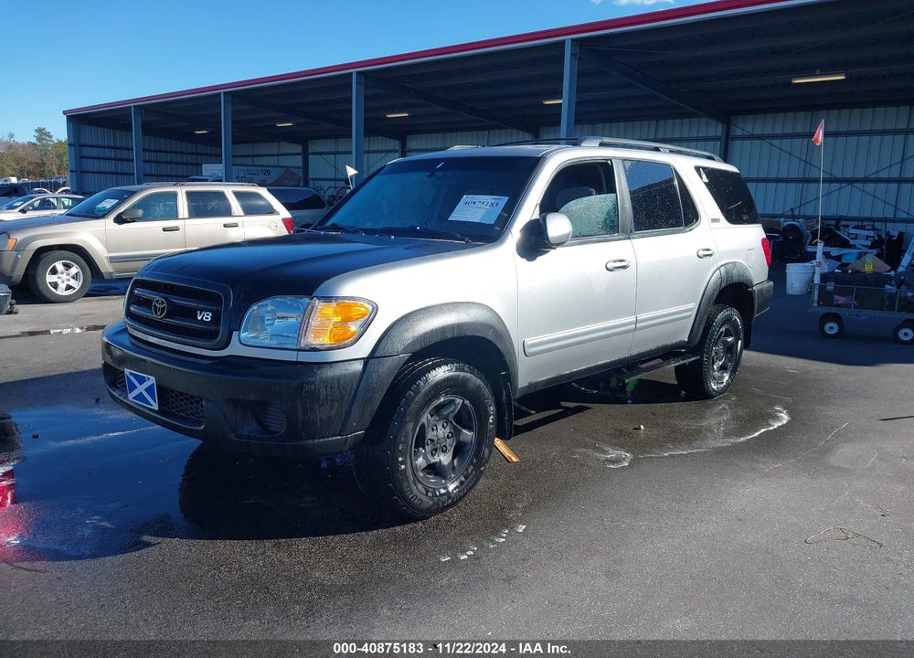 2001 TOYOTA SEQUOIA SR5 V8 VIN: 5TDBT44AX1S018692