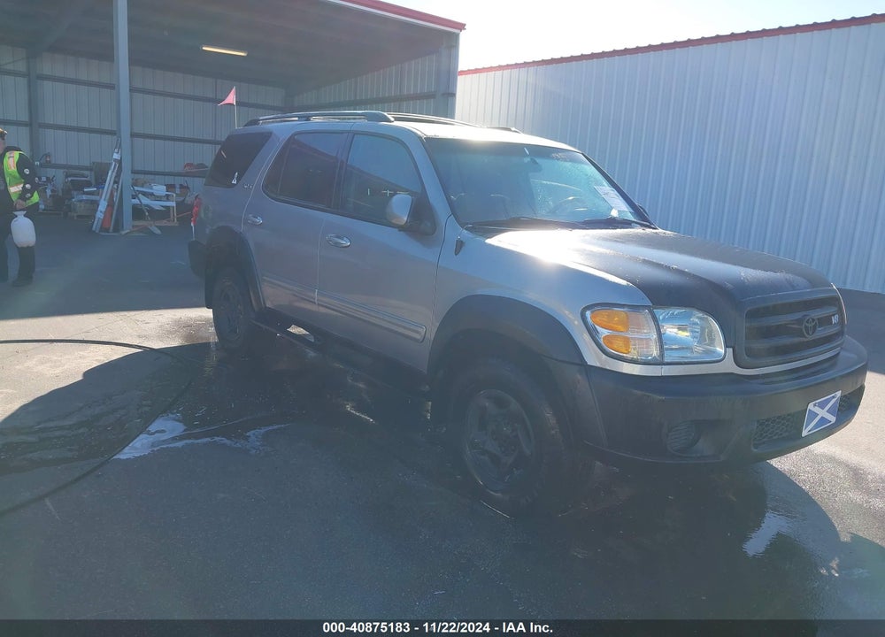 2001 TOYOTA SEQUOIA SR5 V8 VIN: 5TDBT44AX1S018692