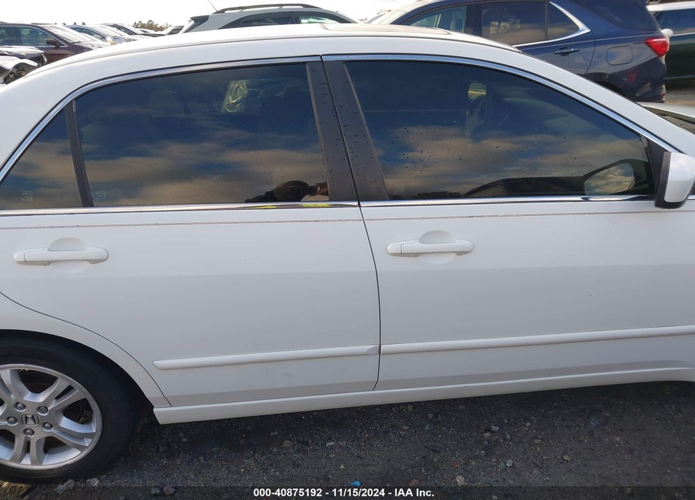 2006 HONDA ACCORD VIN: 1HGCM56756A186321