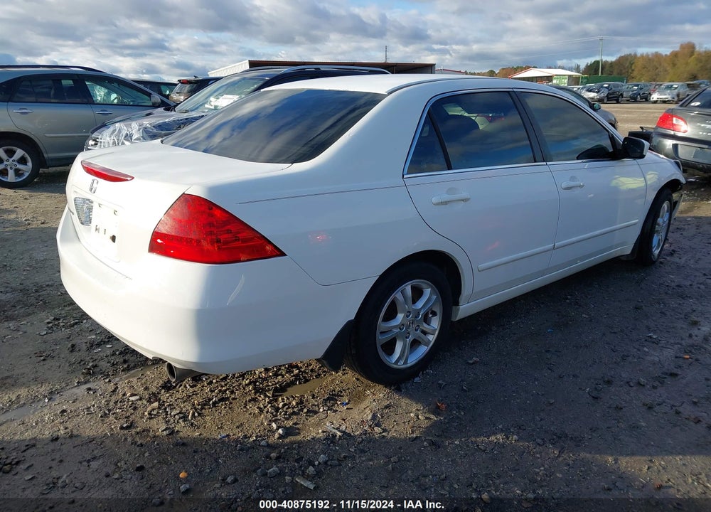 2006 HONDA ACCORD VIN: 1HGCM56756A186321