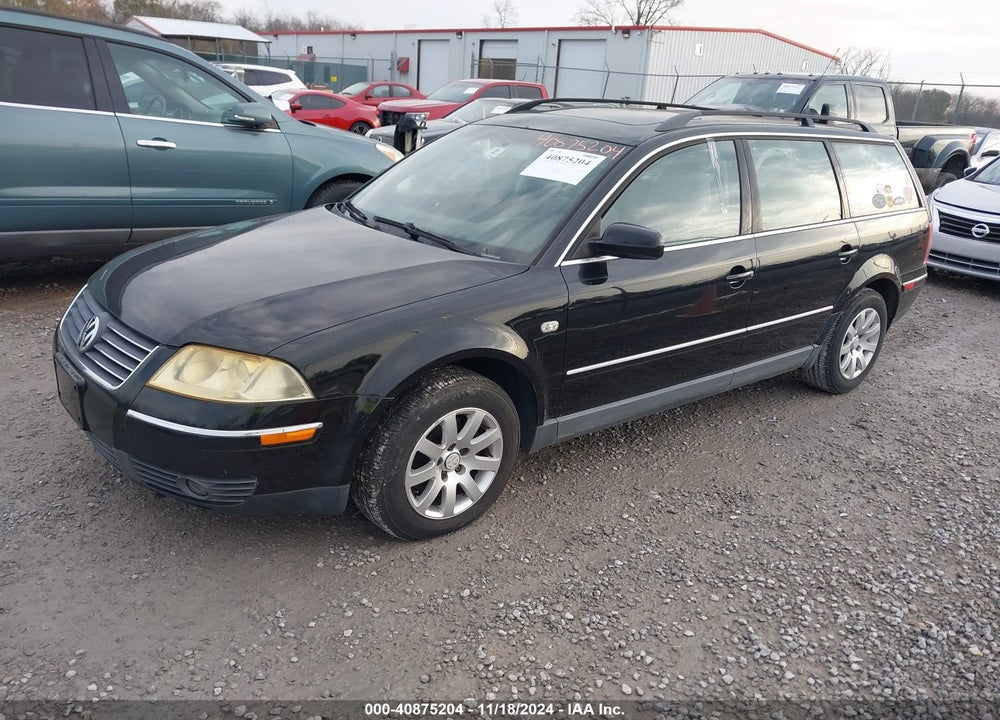 2003 VOLKSWAGEN PASSAT GLS VIN: WVWVD63B33E022897