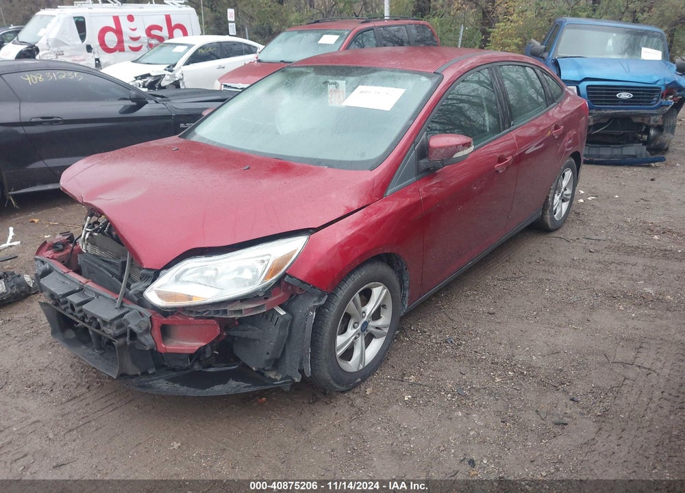 2014 FORD FOCUS SE VIN: 1FADP3F27EL428814