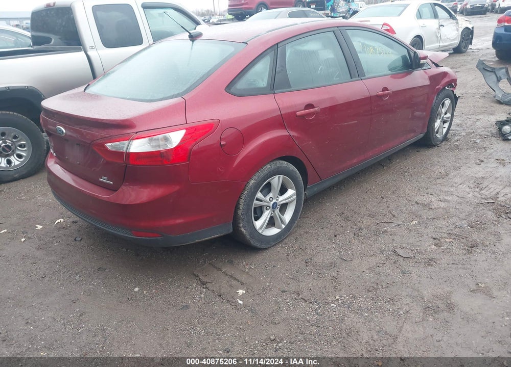 2014 FORD FOCUS SE VIN: 1FADP3F27EL428814