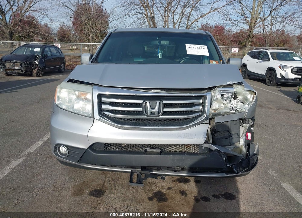 2013 HONDA PILOT EX-L VIN: 5FNYF4H59DB029920