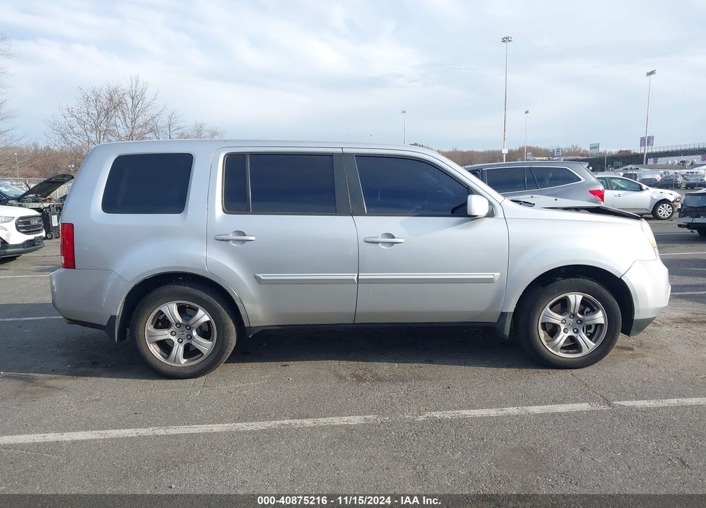 2013 HONDA PILOT EX-L VIN: 5FNYF4H59DB029920