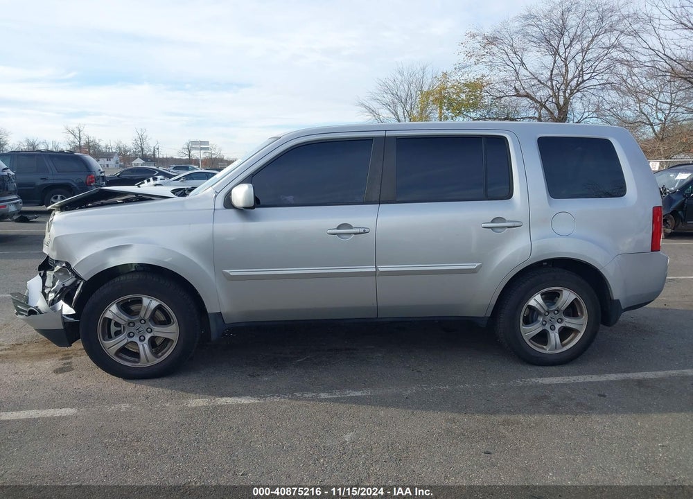 2013 HONDA PILOT EX-L VIN: 5FNYF4H59DB029920