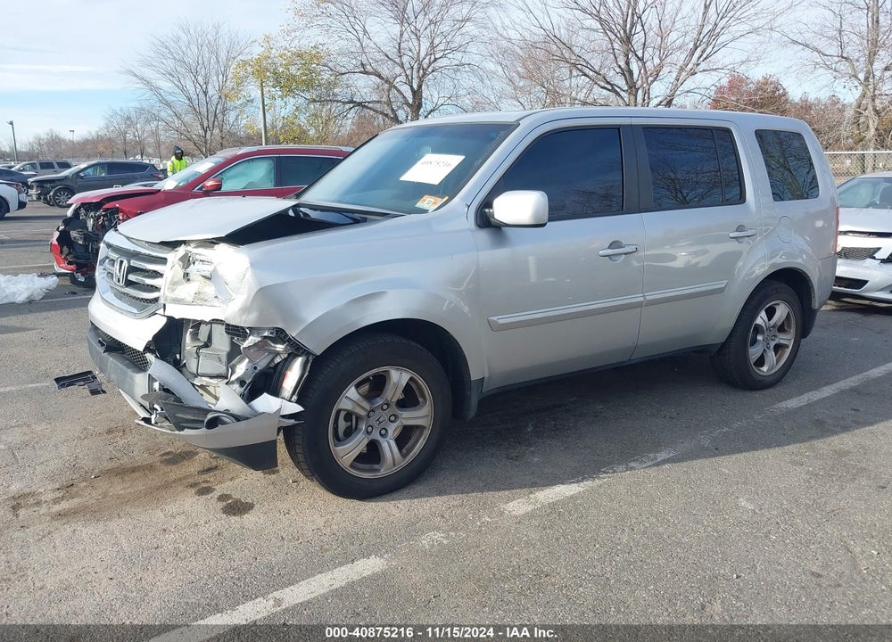 2013 HONDA PILOT EX-L VIN: 5FNYF4H59DB029920