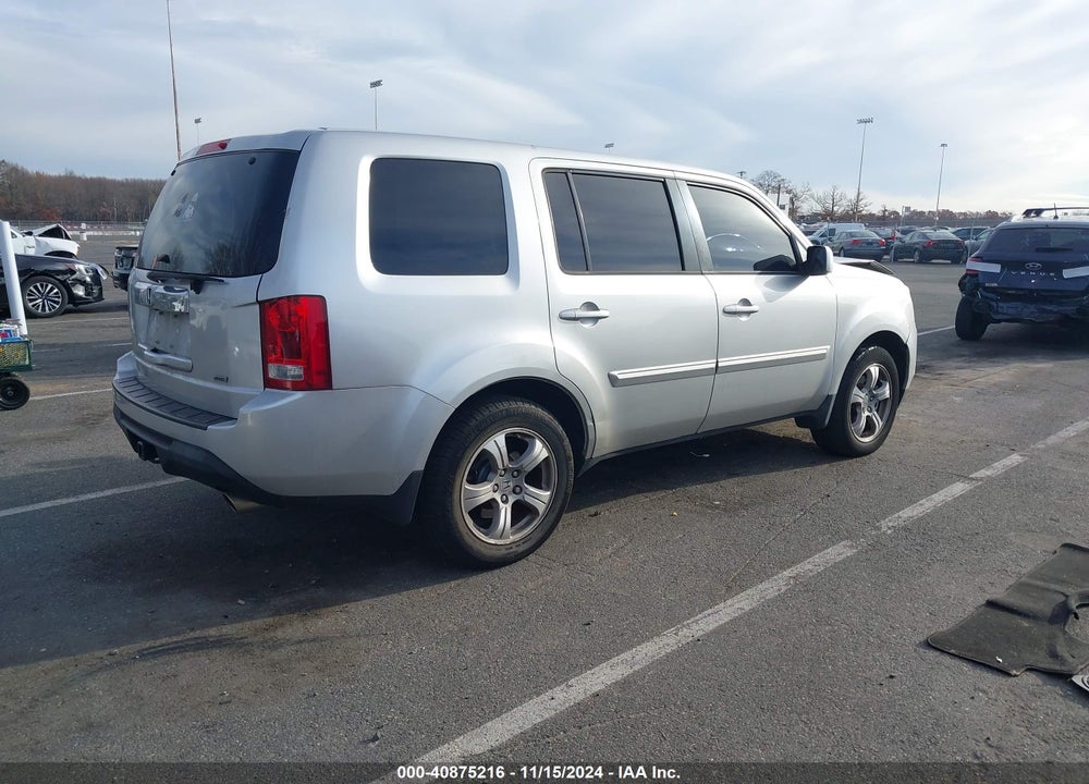 2013 HONDA PILOT EX-L VIN: 5FNYF4H59DB029920