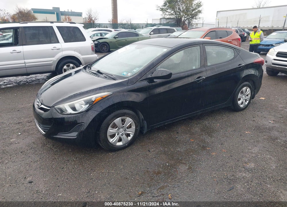 2016 HYUNDAI ELANTRA SE VIN: KMHDH4AEXGU544080