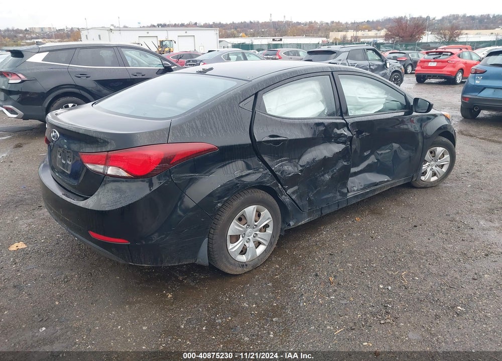 2016 HYUNDAI ELANTRA SE VIN: KMHDH4AEXGU544080