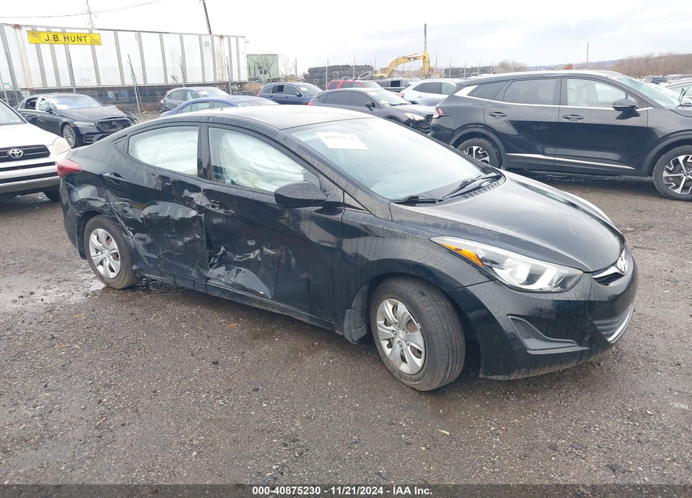 2016 HYUNDAI ELANTRA SE VIN: KMHDH4AEXGU544080