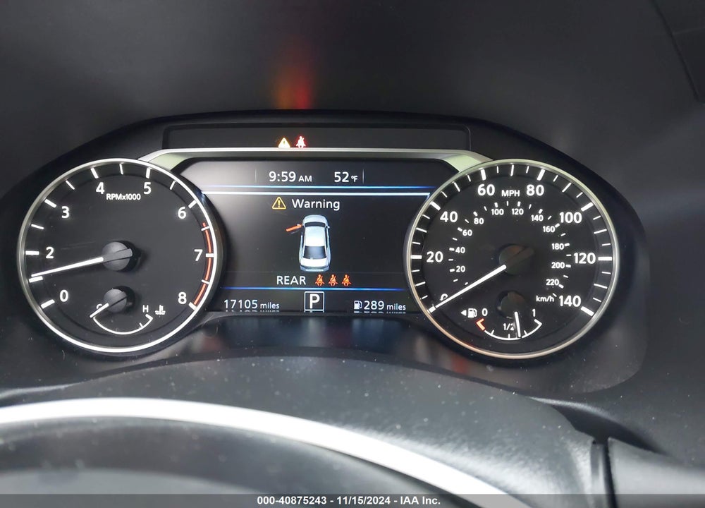 2024 NISSAN ALTIMA SV FWD VIN: 1N4BL4DV5RN361047