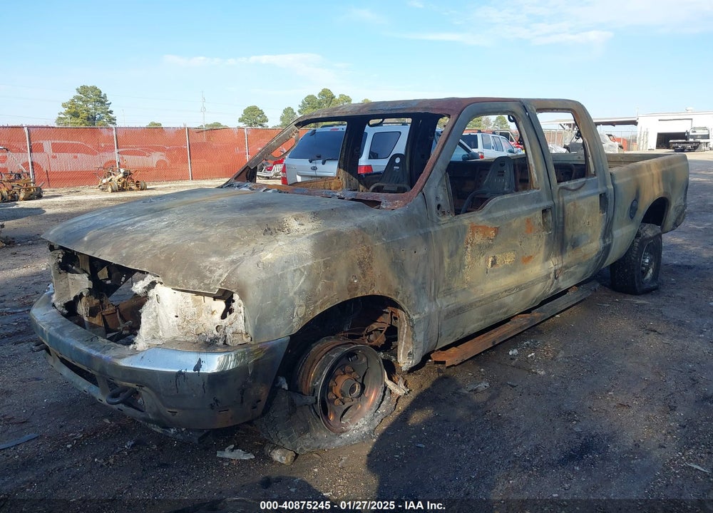 2003 FORD F-250 VIN: 1FTNW21F73EA07702