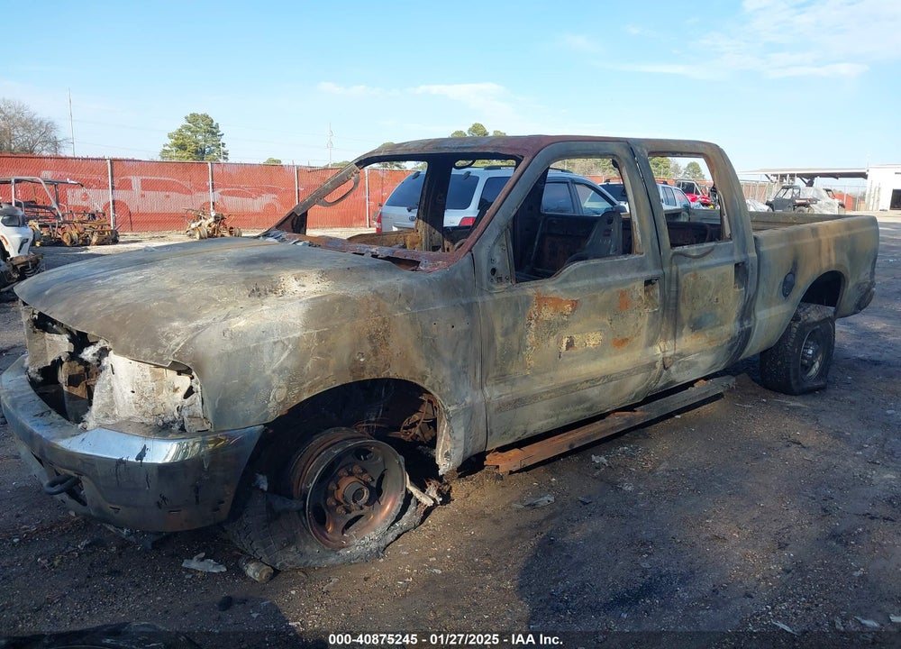 2003 FORD F-250 VIN: 1FTNW21F73EA07702