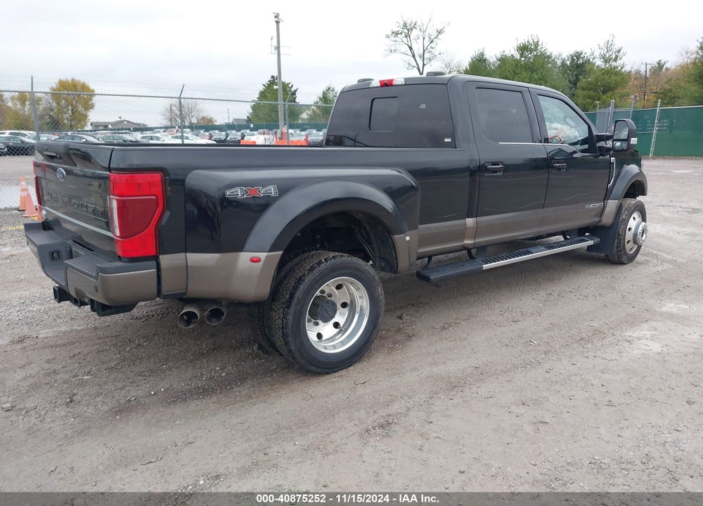 2021 FORD F-450 KING RANCH VIN: 1FT8W4DTXMED34638