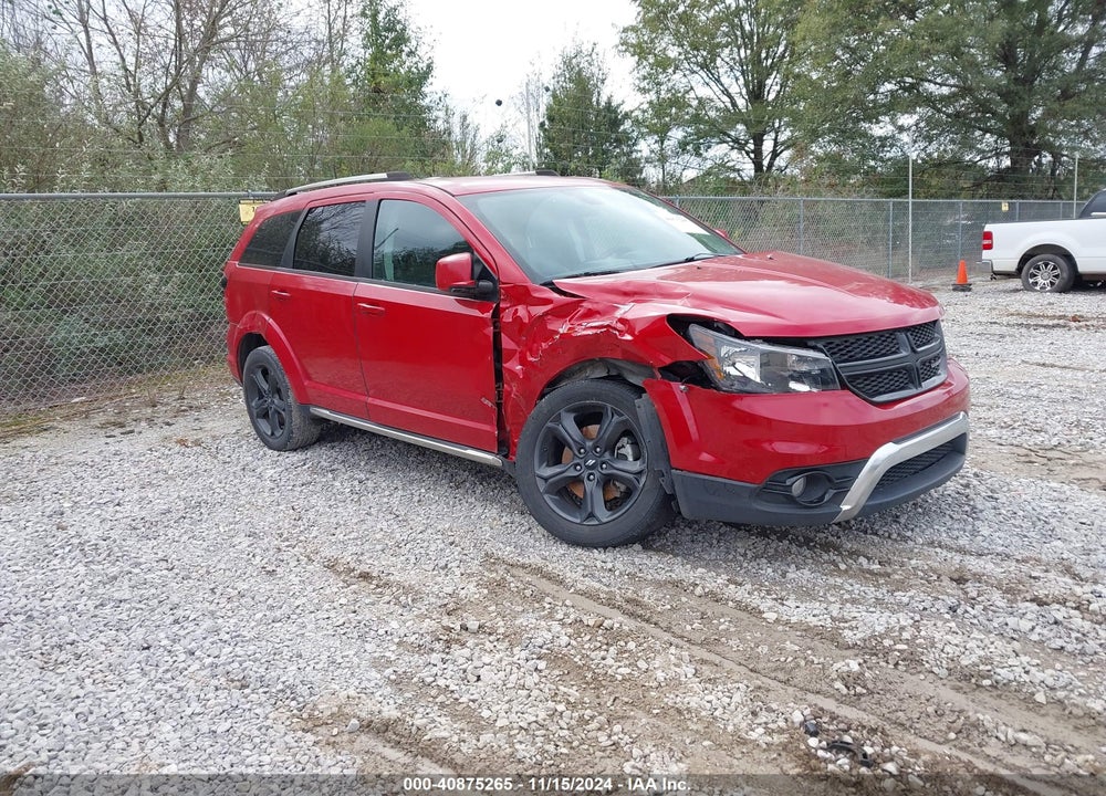 2018 DODGE JOURNEY CROSSROAD VIN: 3C4PDCGG3JT378356