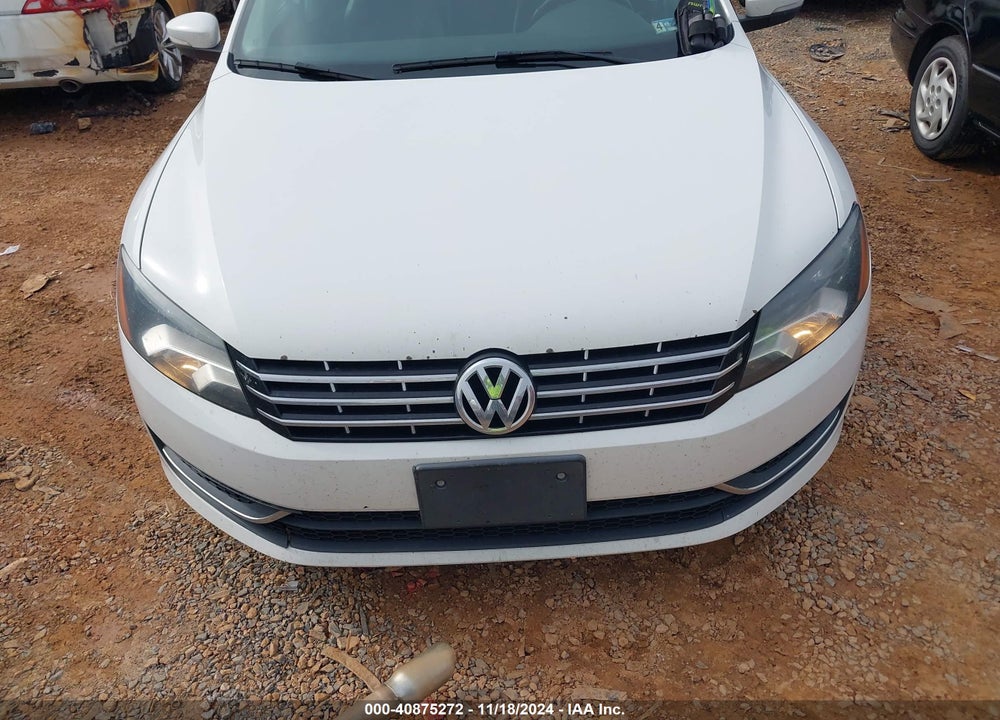 2013 VOLKSWAGEN PASSAT 2.0L TDI SE VIN: 1VWBN7A31DC073066