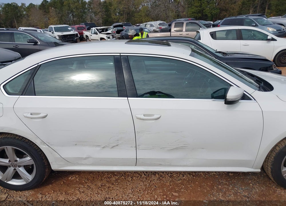 2013 VOLKSWAGEN PASSAT 2.0L TDI SE VIN: 1VWBN7A31DC073066