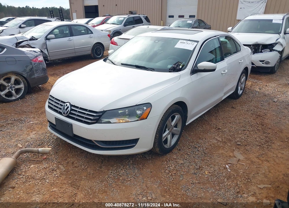 2013 VOLKSWAGEN PASSAT 2.0L TDI SE VIN: 1VWBN7A31DC073066