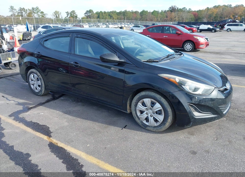 2016 HYUNDAI ELANTRA SE VIN: 5NPDH4AE8GH789023