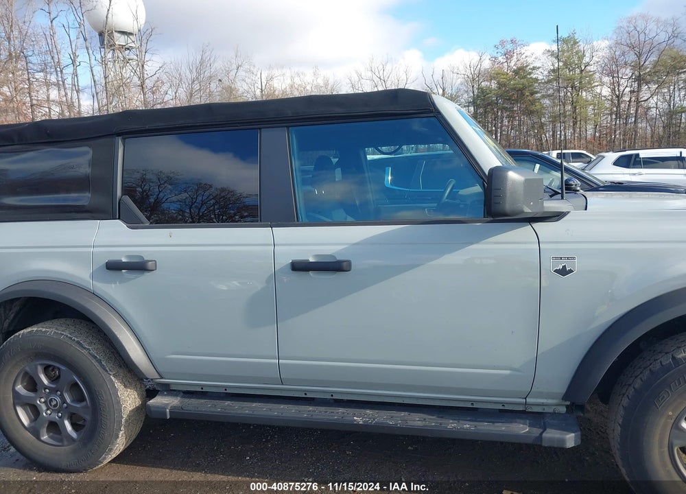 2022 FORD BRONCO BIG BEND VIN: 1FMDE5BH7NLB70960