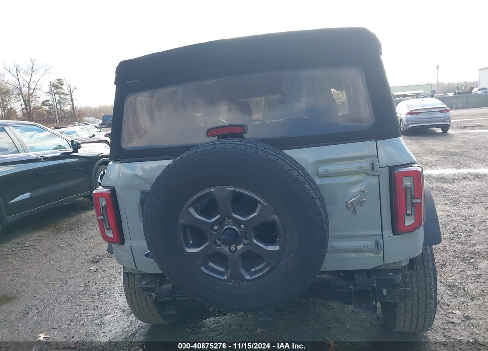 2022 FORD BRONCO BIG BEND VIN: 1FMDE5BH7NLB70960