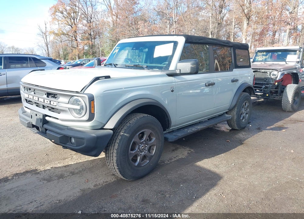 2022 FORD BRONCO BIG BEND VIN: 1FMDE5BH7NLB70960