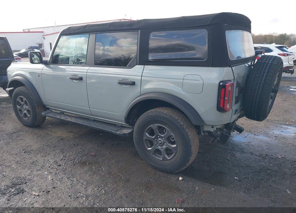 2022 FORD BRONCO BIG BEND VIN: 1FMDE5BH7NLB70960