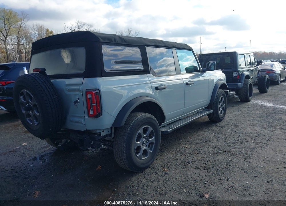2022 FORD BRONCO BIG BEND VIN: 1FMDE5BH7NLB70960