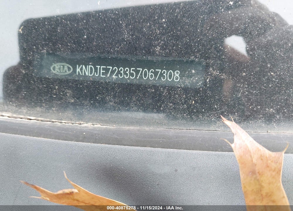 2005 KIA SPORTAGE EX V6/LX V6 VIN: KNDJE723357067308