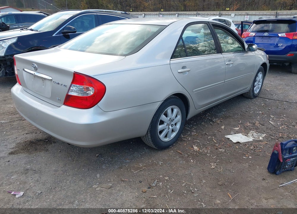 2002 TOYOTA CAMRY XLE V6 VIN: 4T1BF32K82U536614