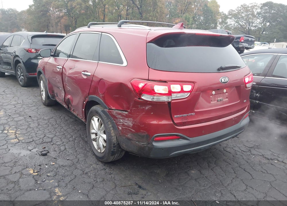 2017 KIA SORENTO 2.4L LX VIN: 5XYPG4A35HG215342