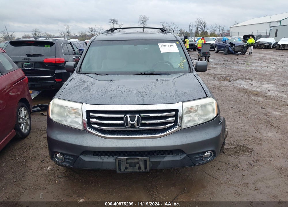2013 HONDA PILOT EX-L VIN: 5FNYF4H52DB004177