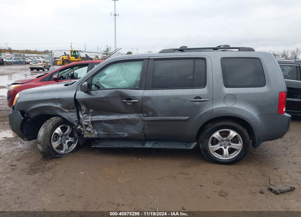 2013 HONDA PILOT EX-L VIN: 5FNYF4H52DB004177