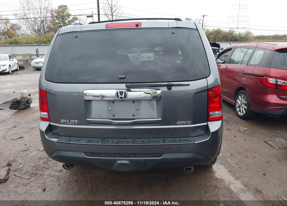 2013 HONDA PILOT EX-L VIN: 5FNYF4H52DB004177