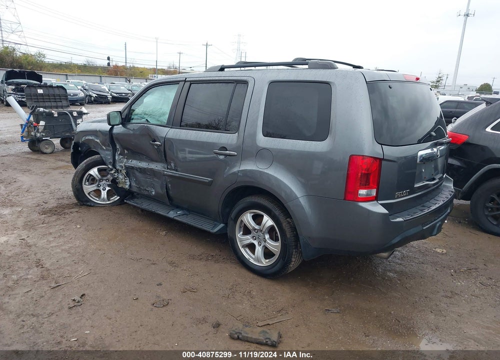 2013 HONDA PILOT EX-L VIN: 5FNYF4H52DB004177