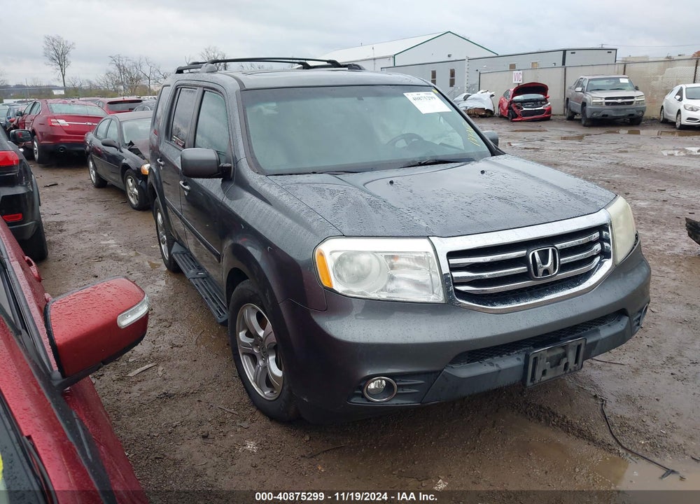 2013 HONDA PILOT EX-L VIN: 5FNYF4H52DB004177