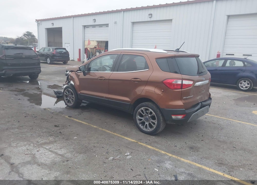 2018 FORD ECOSPORT TITANIUM VIN: MAJ6P1WLXJC195804
