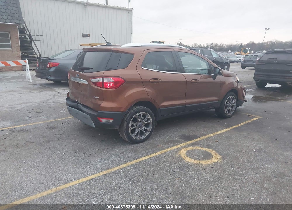 2018 FORD ECOSPORT TITANIUM VIN: MAJ6P1WLXJC195804