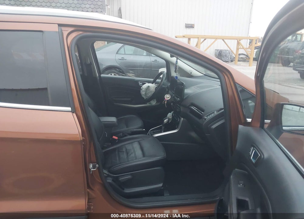 2018 FORD ECOSPORT TITANIUM VIN: MAJ6P1WLXJC195804