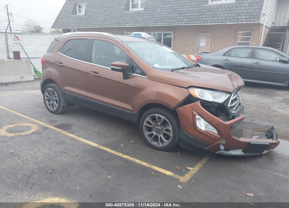 2018 FORD ECOSPORT TITANIUM VIN: MAJ6P1WLXJC195804