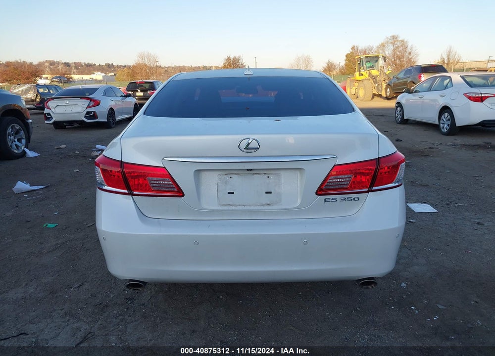 2012 LEXUS ES 350 VIN: JTHBK1EG3C2507982