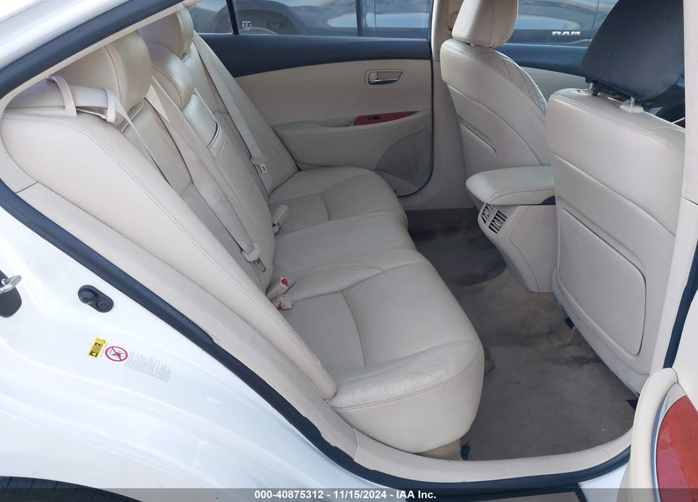 2012 LEXUS ES 350 VIN: JTHBK1EG3C2507982