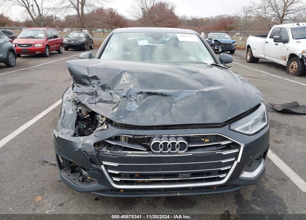 2021 AUDI A4 PREMIUM 40 TFSI QUATTRO S TRONIC VIN: WAUABAF45MA087311