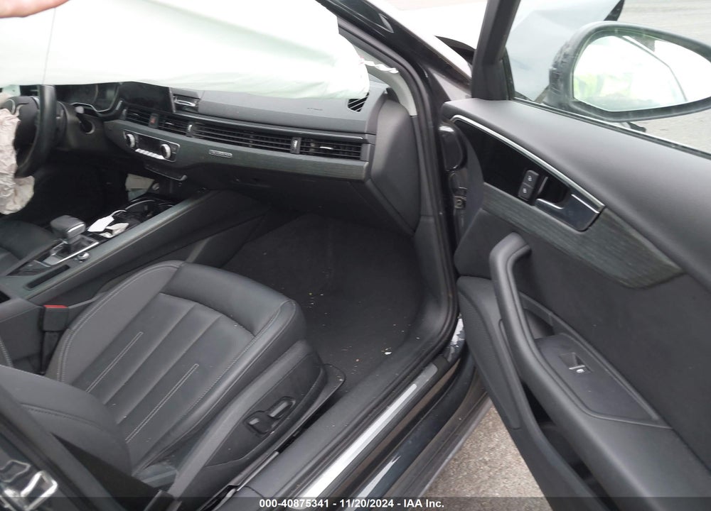2021 AUDI A4 PREMIUM 40 TFSI QUATTRO S TRONIC VIN: WAUABAF45MA087311