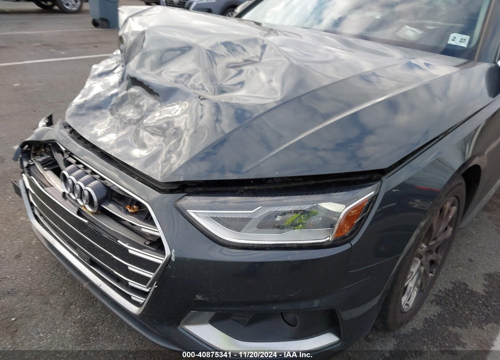 2021 AUDI A4 PREMIUM 40 TFSI QUATTRO S TRONIC VIN: WAUABAF45MA087311
