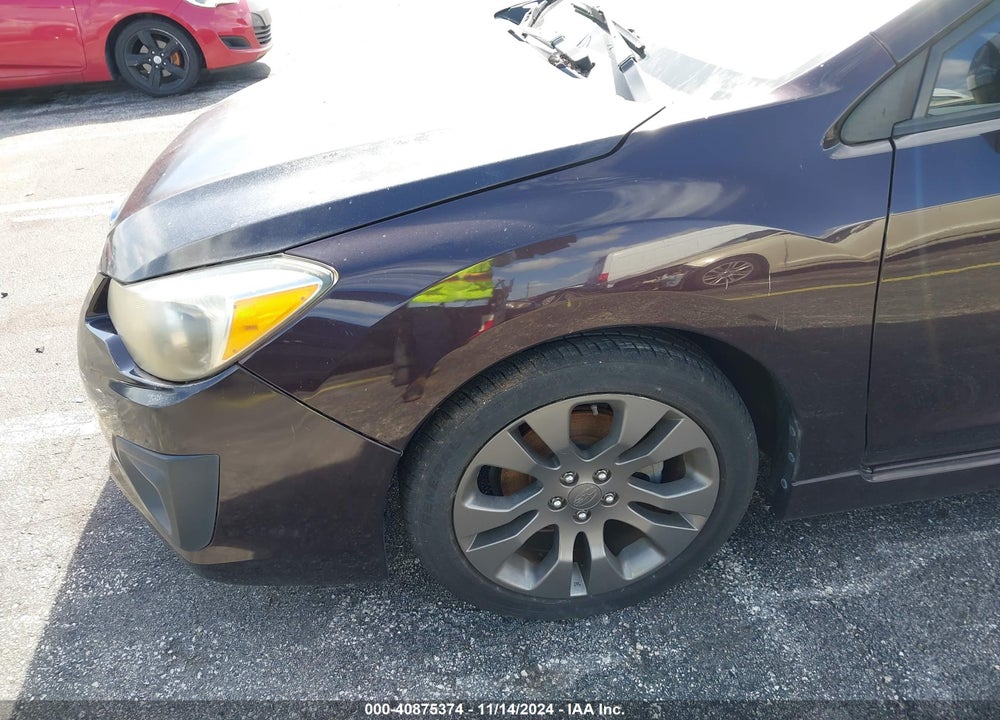 2013 SUBARU IMPREZA 2.0I SPORT PREMIUM VIN: JF1GPAL67DH805037