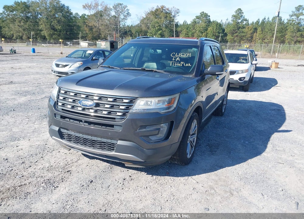 2017 FORD EXPLORER LIMITED VIN: 1FM5K8F82HGC68204